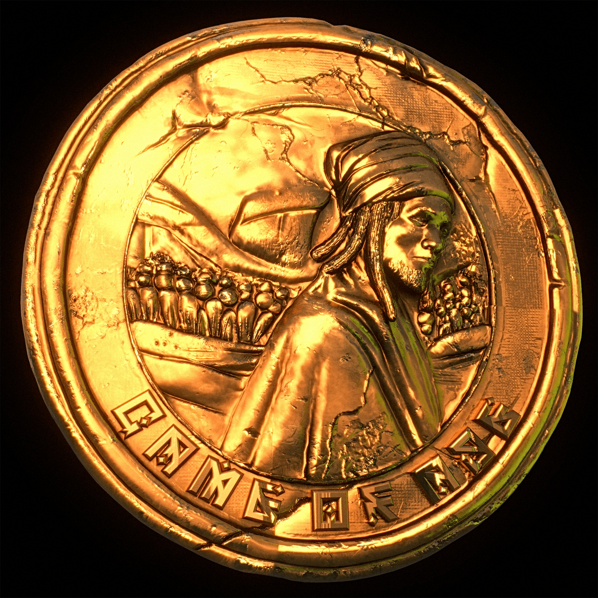 Coin alt frame